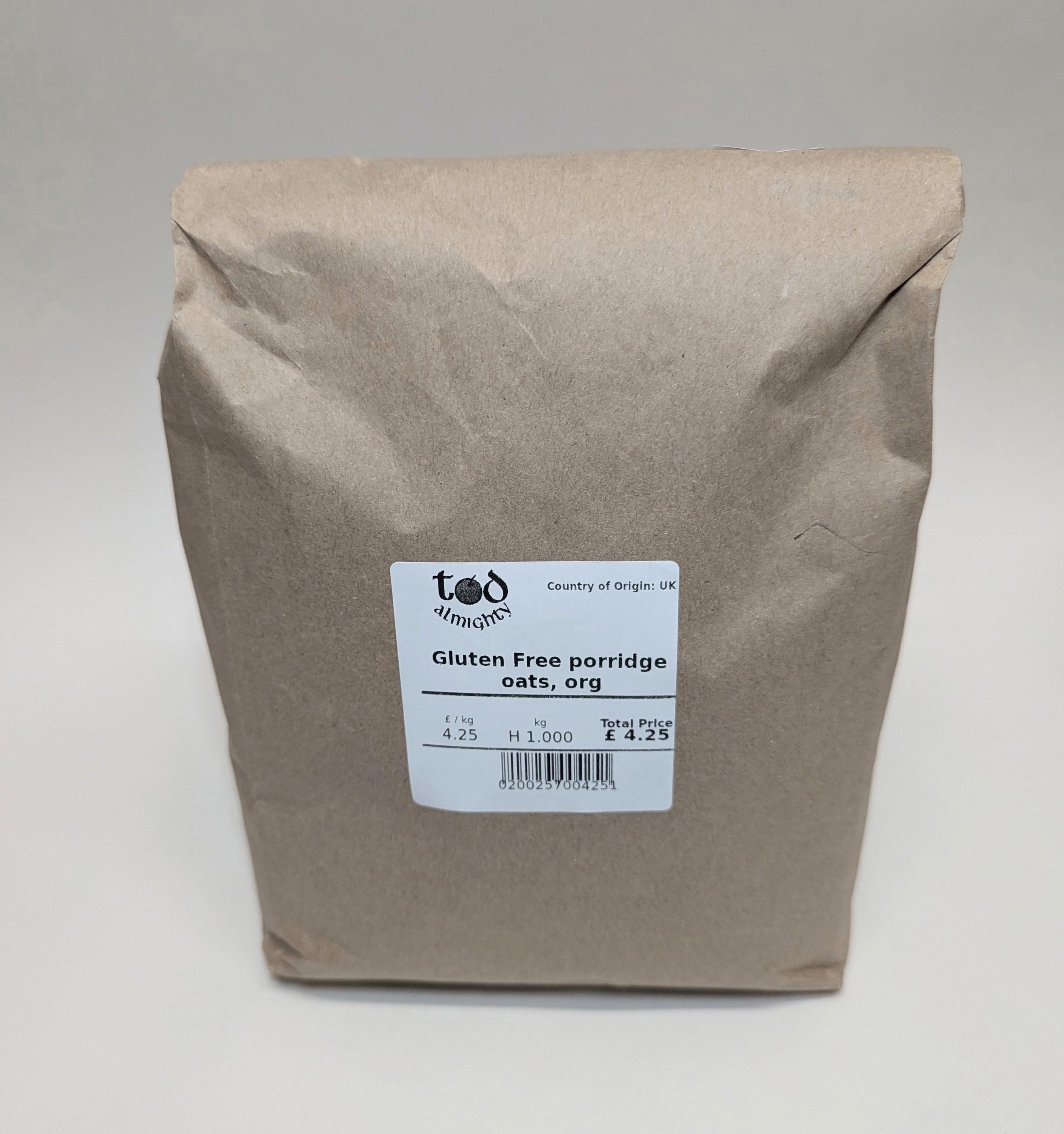 T/A GF Porridge Oats