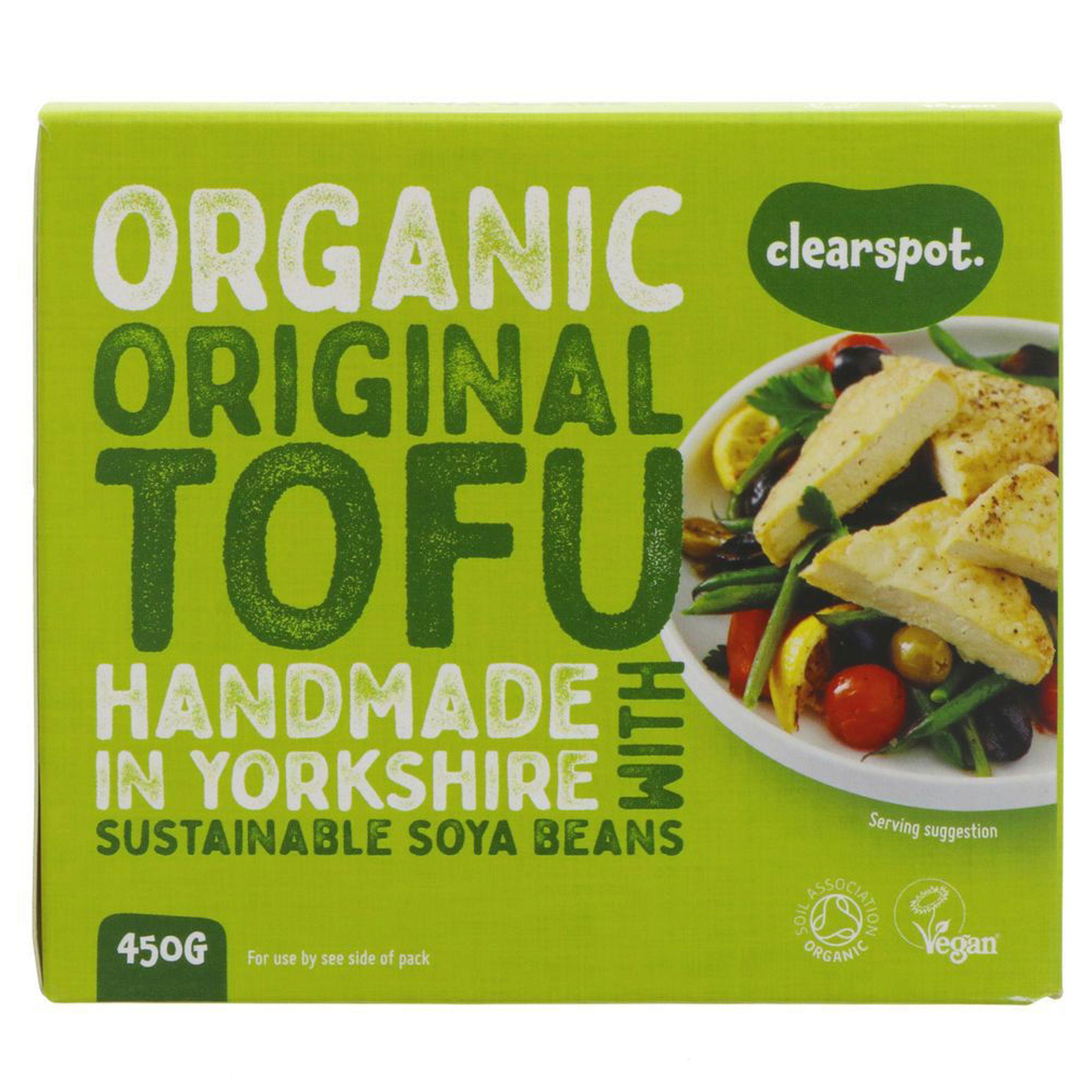 Clearspot Original Tofu, Plain, Org 450g