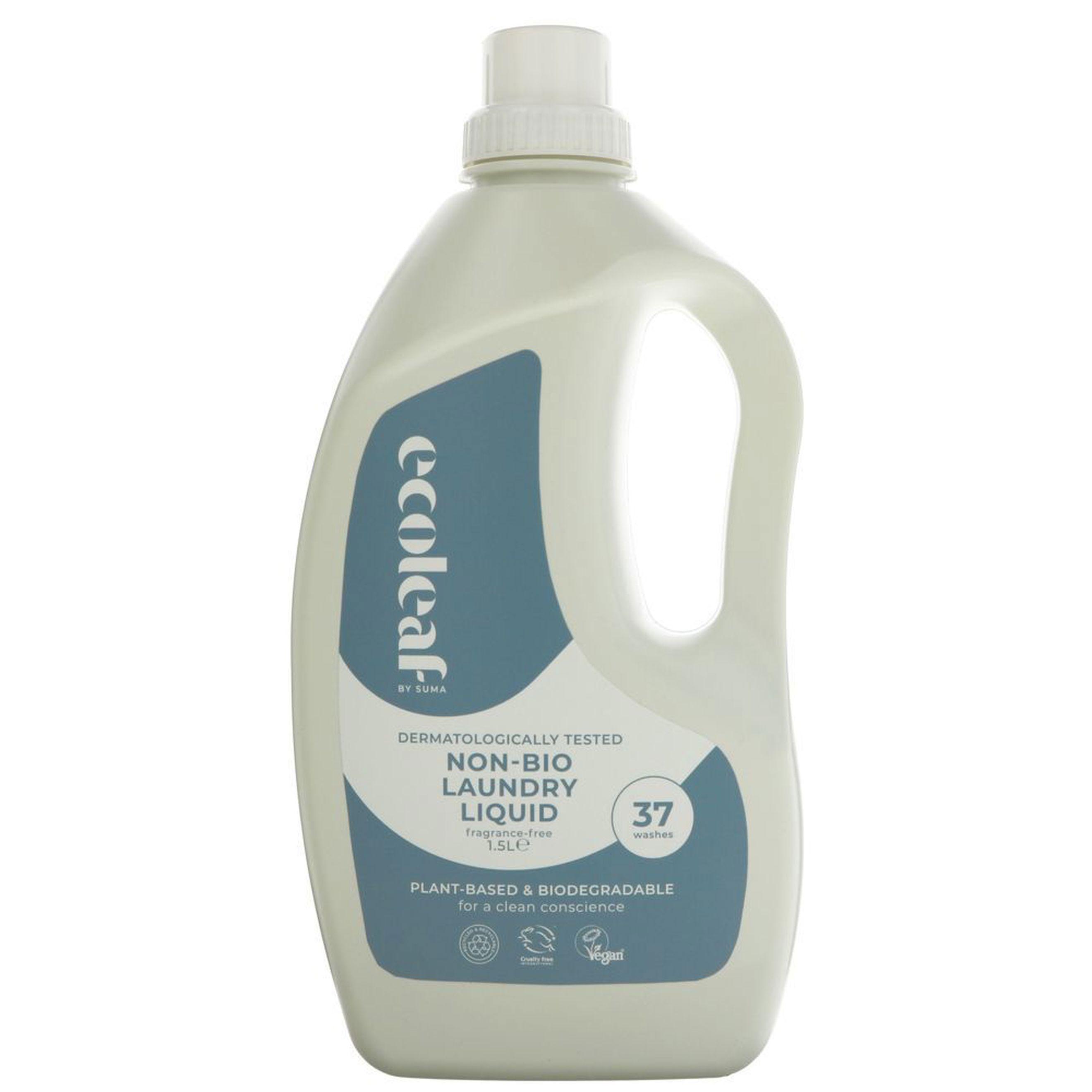 Ecoleaf Laundry Liquid, unfragranced
